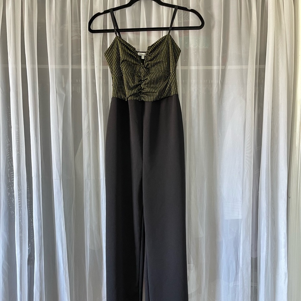 Spaghetti strap jumpsuit